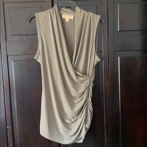 Michael Kors top with zipper detail